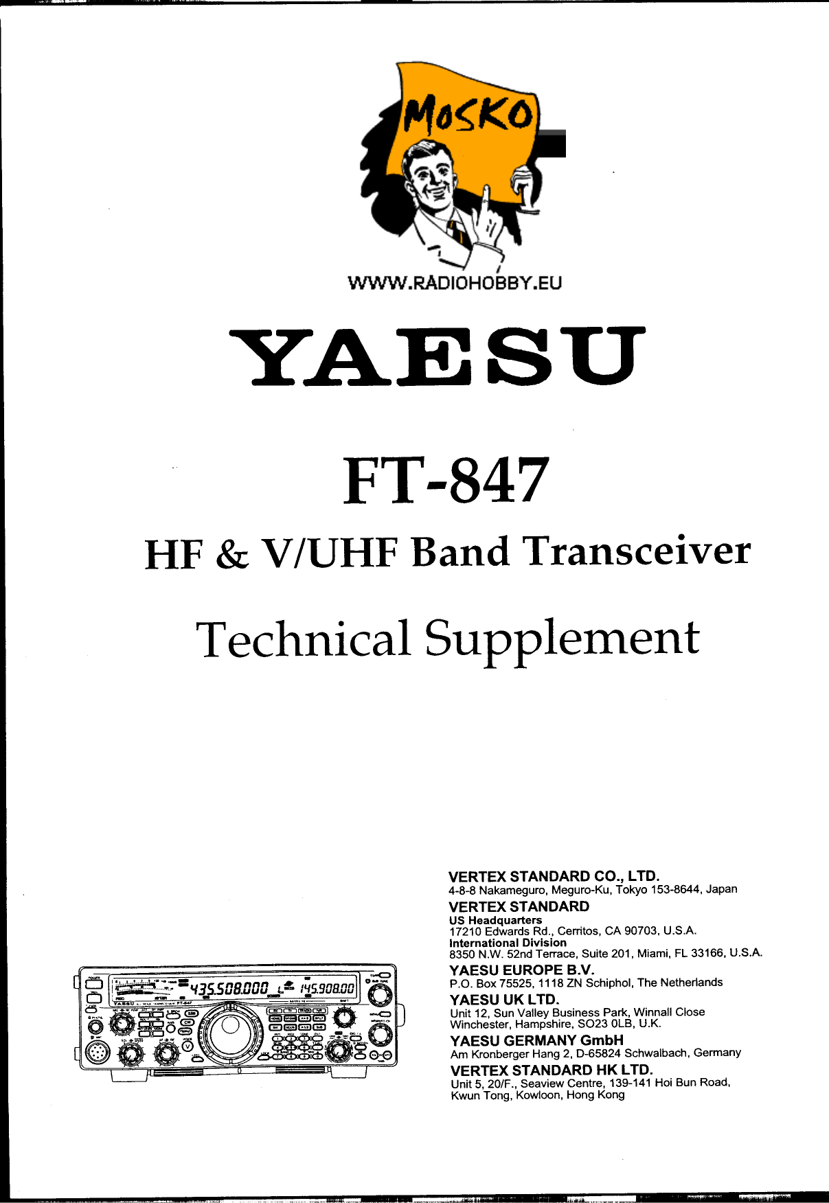 yaesu ft 847 manual